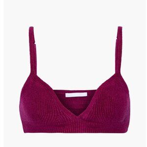 NWT Helmut Lang Cozy Knit Bra Bralette Top Revolve size XS/S